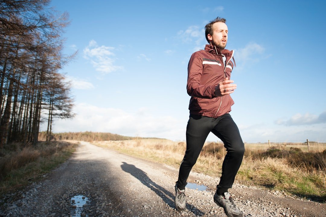 Person running